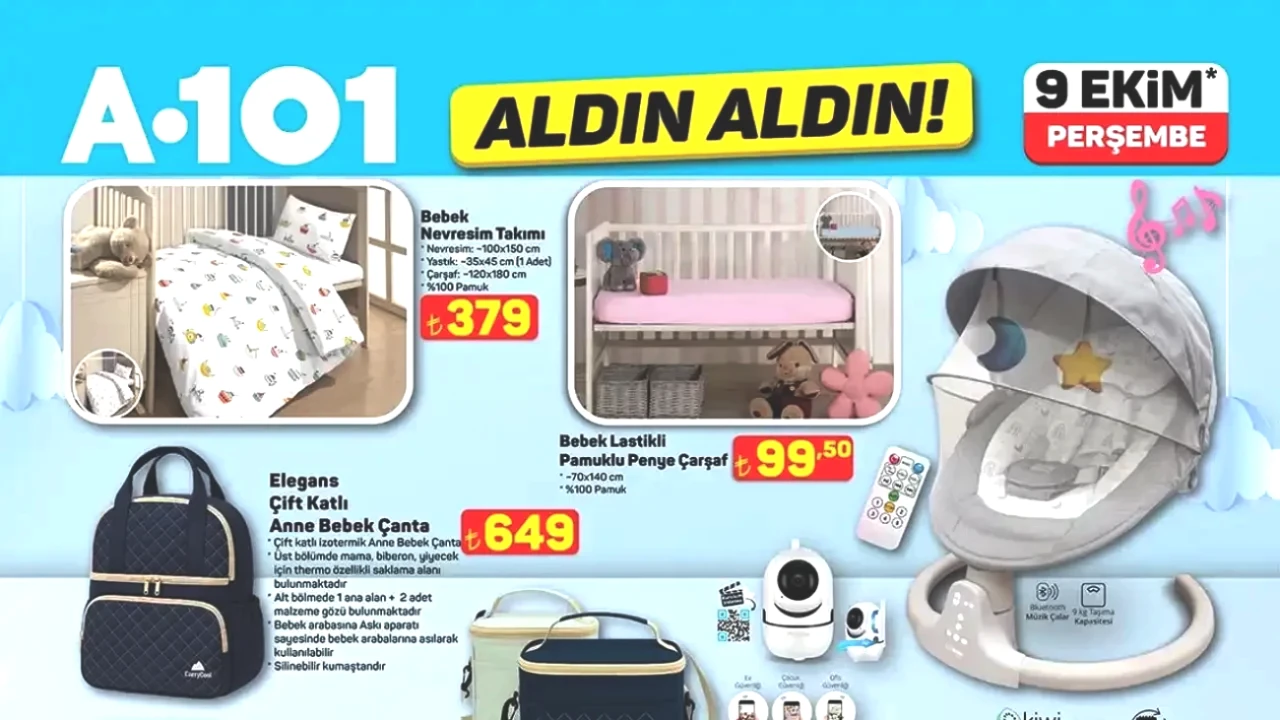 A101'den Kapınıza Gelen Fırsatlar! 9 Ekim 2025 Aktüel Ürünler Kataloğu ile Kaçırılmayacak İndirimler Seni Bekliyor!